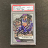 2016-17 Panini Prizm #117 Willie Cauley-Stein Signed Card AUTO GRADE 10 PSA Slabbed Kings