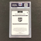 2016-17 NBA Hoops #63 Willie Cauley-Stein Signed Card AUTO GRADE 10 PSA Slabbed Kings