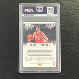 2012-13 Panini Prizm #216 Chandler Parsons Signed Card AUTO PSA/DNA Slabbed Rockets