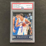 2013-14 Panini #185 Jeff Withey Signed Card AUTO 10 PSA Slabbed RC Pelicans