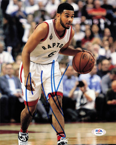 Corey Joseph signed 8x10 photo PSA/DNA Toronto Raptors Autographed