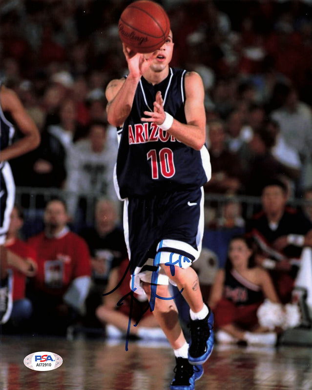 Mike Bibby signed 8x10 photo PSA/DNA Arizona Wildcats Autographed