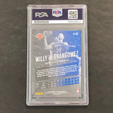 2017-18 Panini Prestige #65 Willy Hernangomez Signed Card AUTO 10 PSA Slabbed Knicks