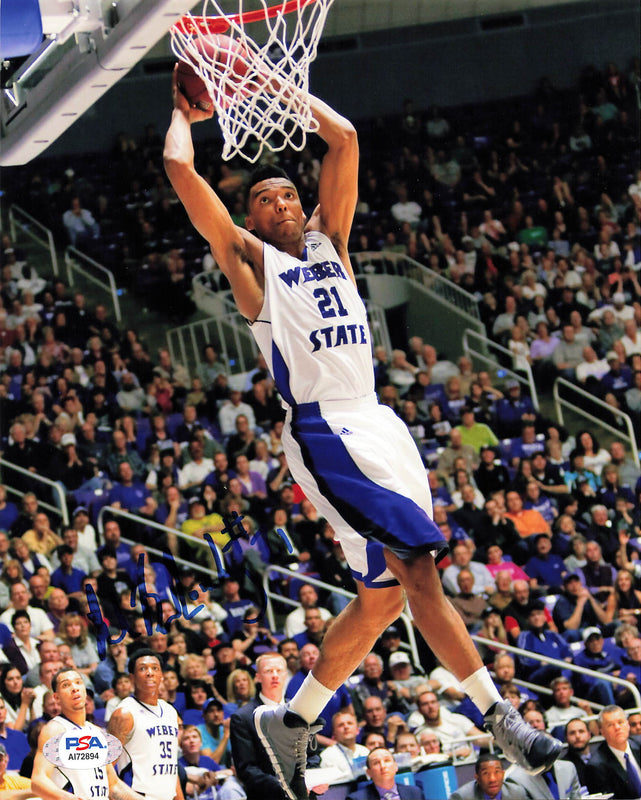 Joel Bolomboy signed 8x10 photo PSA/DNA Weber State Wildcats Autographed