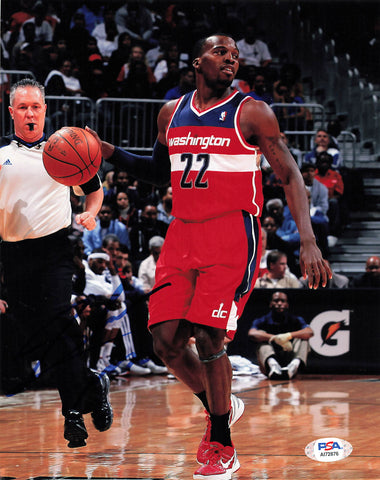 SHELVIN MACK signed 8x10 photo PSA/DNA Washington Wizards Autographed