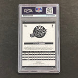 2014-15 NBA HOOPS #100 Jeremy Evans Signed Card AUTO GRADE 10 PSA Slabbed Jazz