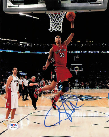 Jamario Moon signed 8x10 photo PSA/DNA Toronto Raptors Autographed