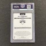 2017-18 NBA Hoops #103 Willy Hernangomez Signed Card AUTO 10 PSA Slabbed Knicks