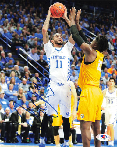 MYCHAL MULDER signed 8x10 photo PSA/DNA Kentucky Wildcats Autographed