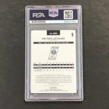 2016-17 NBA Hoops #249 Meyers Leonard Signed Card AUTO 10 PSA Slabbed Portland Trail Blazers