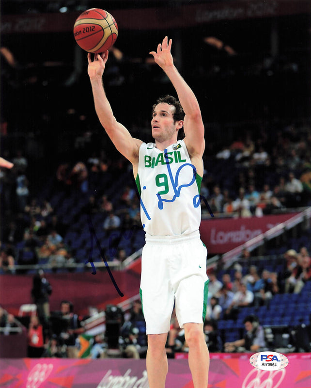 Marcelo Huertas signed 8x10 photo PSA/DNA Brazil Autographed