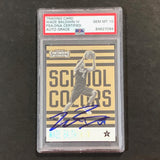 2016-17 Panini Contenders Draft Picks School Colors #17 Wade Baldwin IV Signed Card AUTO GRADE 10 PSA Slabbed Vanderbilt