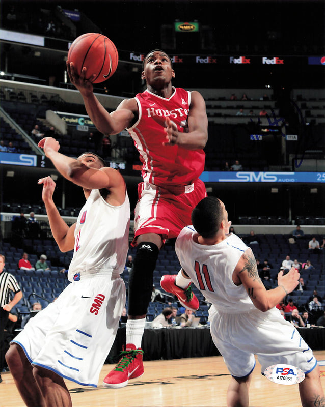 Danuel House Signed 8x10 Photo PSA/DNA Houston Cougars Autographed