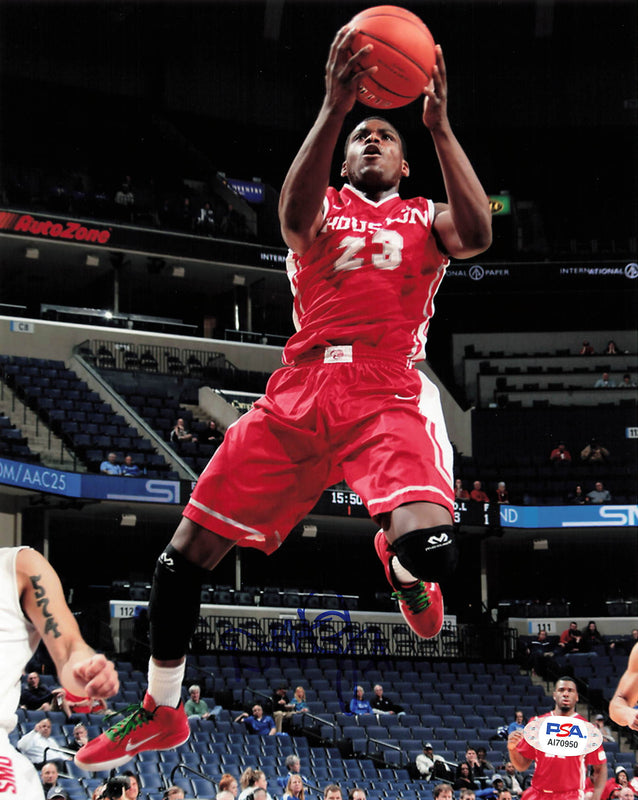 Danuel House Signed 8x10 Photo PSA/DNA Houston Cougars Autographed