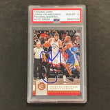 2016-17 Panini Excalibur #168 Jonas Valanciunas Signed Card AUTO GRADE 10 PSA Slabbed Toronto Raptors
