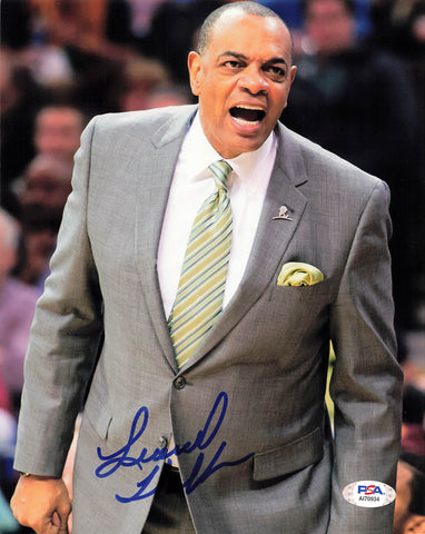 Lionel Hollins signed 8x10 photo PSA/DNA Basketball Coach Autographed