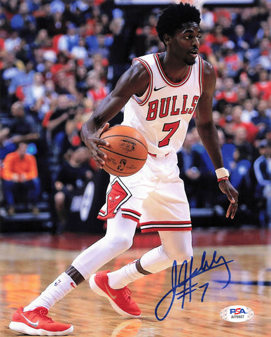 Justin Holiday signed 8x10 photo PSA/DNA Chicago Bulls Autographed