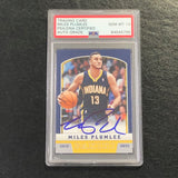 2012-13 Panini Basketball #238 Miles Plumlee Signed Card AUTO 10 PSA Slabbed Pacers