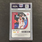 2020-21 Panini Prizm Red Draft Picks #PA-KL Kira Lewis Jr. Signed Card AUTO 10 PSA Slabbed Alabama