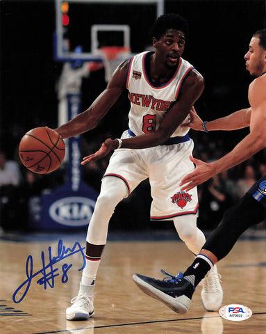 Justin Holiday signed 8x10 photo PSA/DNA New York Knicks Autographed