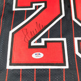 Steve Kerr Signed Jersey PSA/DNA Chicago Bulls Michael Jordan