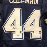 LINCOLN COLEMAN Signed Jersey PSA/DNA Dallas Cowboys Autographed