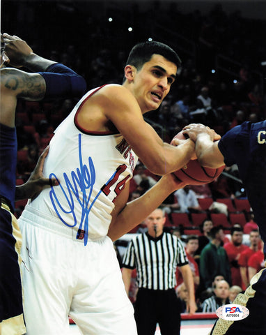 Omer Yurtseven signed 8x10 photo PSA/DNA NC State Wolfpack Autographed