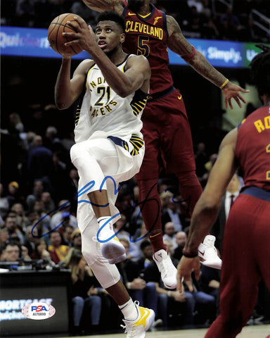 Thaddeus Young signed 8x10 photo PSA/DNA Indiana Pacers Autographed