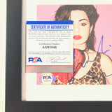 Charli XCX signed Album CD Cover Framed PSA/DNA Autographed Sucker
