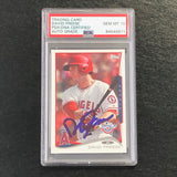 2014 Topps Opening Day #197 David Freese Signed Card PSA Slabbed Auto 10 Angels