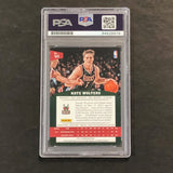 2013-14 Panini #165 Nate Wolters Signed Card AUTO 10 PSA/DNA Slabbed RC Bucks