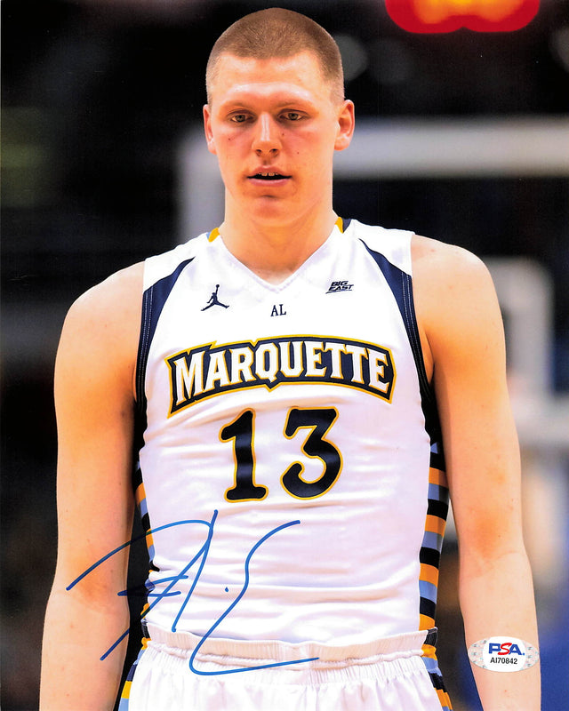 Henry Ellenson signed 8x10 photo PSA/DNA Marquette Golden Eagles Autographed