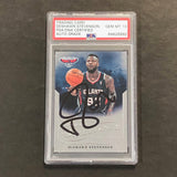 2012-13 Panini Brilliance #3 DeShawn Stevenson Signed Card AUTO PSA Slabbed Hawks