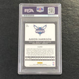 2015-16 Panini Complete #317 Aaron Harrison Signed Card AUTO 10 PSA/DNA Slabbed RC Hornets