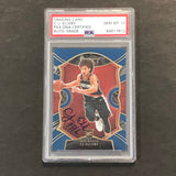 2020-21 Panini Select #100 CJ ELLEBY Signed Card AUTO 10 PSA Slabbed RC Trail Blazers