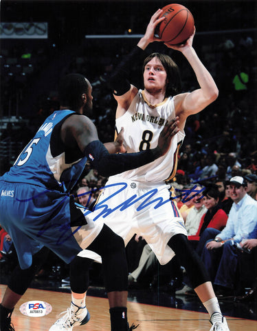 Luke Babbitt signed 8x10 photo PSA/DNA New Orleans Pelicans Autographed