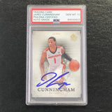 2012-13 SP Authentic #28 Jared Cunningham Signed Card AUTO 10 PSA Slabbed Beavers