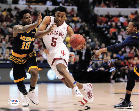 TROY WILLIAMS signed 8x10 photo PSA/DNA Indiana Hoosiers Autographed