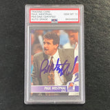 1994-95 NBA Hoops #292 Paul Westphal Signed Card Auto 10 PSA Slabbed Suns