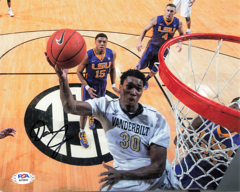 DAMIAN JONES signed 8x10 photo PSA/DNA Vanderbilt Autographed GSW