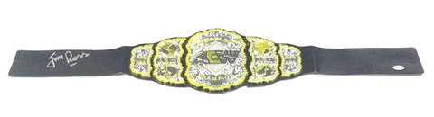 JIM ROSS signed Championship Belt PSA/DNA AEW NXT Autographed Wrestling