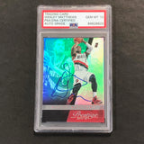 2014-15 Panini Prestige #143 Wesley Matthews Signed Card AUTO GRADE 10 PSA Slabbed Trail Blazers