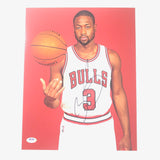 Dwyane Wade signed 11x14 photo PSA/DNA Chicago Bulls Autographed