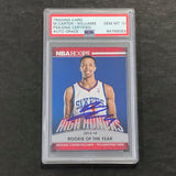 2014-15 Panini NBA Hoops #14 Michael Carter-Williams Signed Card Auto 10 PSA
