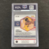 2020 Panini Mosaic #260 JAMES WISEMAN Signed Card AUTO PSA Slabbed RC Warriors