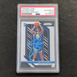 2018-19 Panini Prizm #212 Jacob Evans Signed Rookie Card AUTO PSA Slabbed RC Warriors