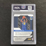 2018-19 Panini Prizm #212 Jacob Evans Signed Rookie Card AUTO PSA Slabbed RC Warriors