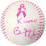 Brendan Rodgers signed baseball BAS Beckett Colorado Rockies autographed