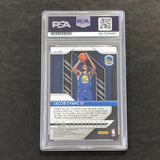 2018-19 Panini Prizm #212 Jacob Evans Signed Rookie Card AUTO PSA Slabbed RC Warriors