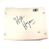 Hulk Hogan Signed Silverdome Seatback PSA/DNA Tristar WrestleMania Autographed WWE
